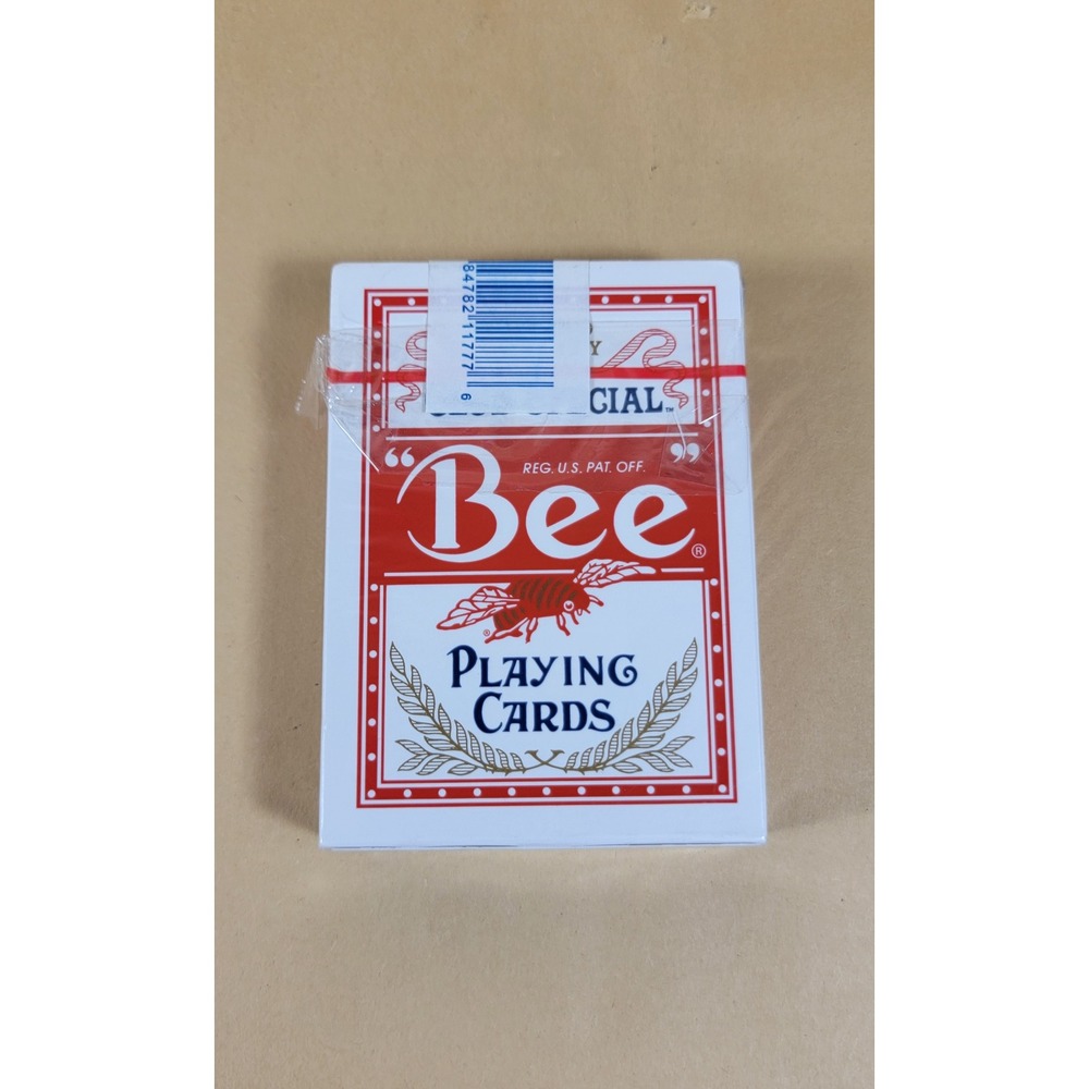 Bee No 92 Playing Cards South Point Casino Las Vegas Red Diamond Back Resealed